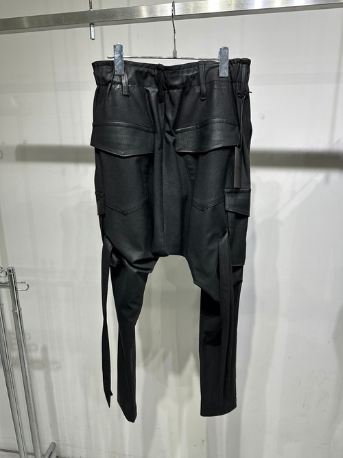 (ͽ���ʡ�7��8������ͽ��/kiryuyrik������奦����奦/Coating High Tension Jersey Saruel Pants/Black