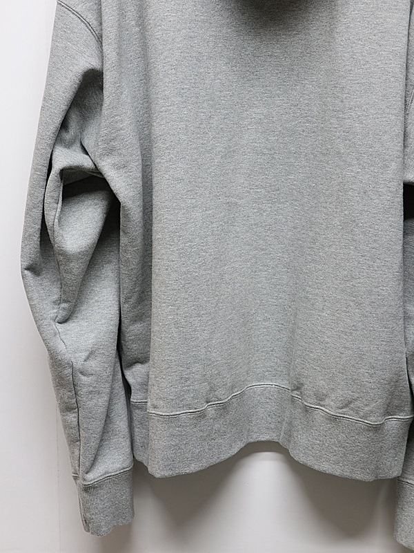 Maison MIHARA YASUHIRO���᥾�� �ߥϥ�䥹�ҥ�/French Terry  LEON PRINTED SWEAT HOODIE/GRAY