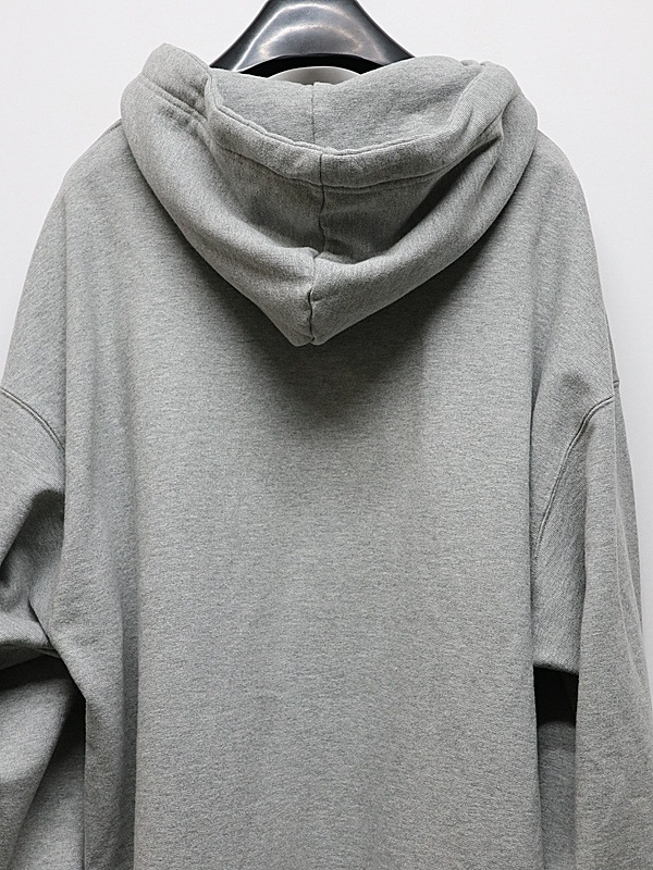 Maison MIHARA YASUHIRO���᥾�� �ߥϥ�䥹�ҥ�/French Terry  LEON PRINTED SWEAT HOODIE/GRAY