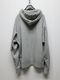 Maison MIHARA YASUHIRO���᥾�� �ߥϥ�䥹�ҥ�/French Terry  LEON PRINTED SWEAT HOODIE/GRAY