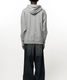 Maison MIHARA YASUHIRO���᥾�� �ߥϥ�䥹�ҥ�/French Terry  LEON PRINTED SWEAT HOODIE/GRAY