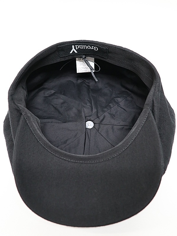 Ground Y�����饦��ɥ磻/C/W TOP TWILL CASQUETTE/BLACK