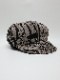 �㴰���nude:masahiko maruyama ���̡���:�ޥ��ҥ��ޥ���/Linen Viyella Pigmant Print CASQUETTE/Black-Beige