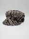 �㴰���nude:masahiko maruyama ���̡���:�ޥ��ҥ��ޥ���/Linen Viyella Pigmant Print CASQUETTE/Black-Beige