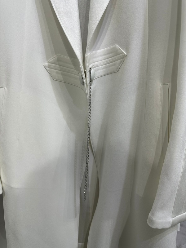 (ͽ���ʡ�8������9������ͽ��/kiryuyrik������奦����奦/Back Satin Goth Jacket��/White