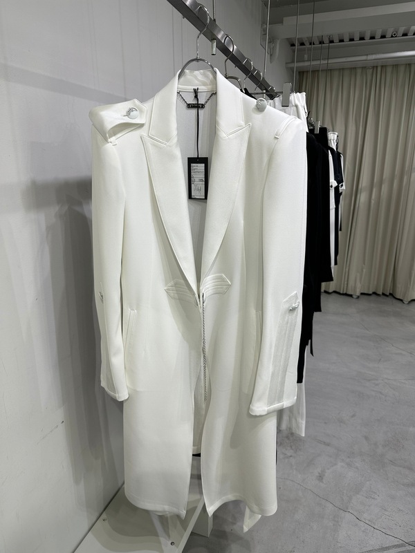 (ͽ���ʡ�8������9������ͽ��/kiryuyrik������奦����奦/Back Satin Goth Jacket��/White