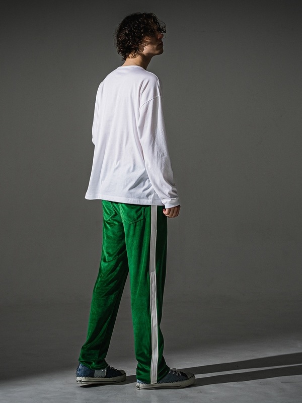 RESOUND CLOTHING���ꥵ����ɥ���������/LOOSE FIT uk over longsleave Tee/WHITE