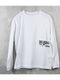 RESOUND CLOTHING���ꥵ����ɥ���������/LOOSE FIT uk over longsleave Tee/WHITE