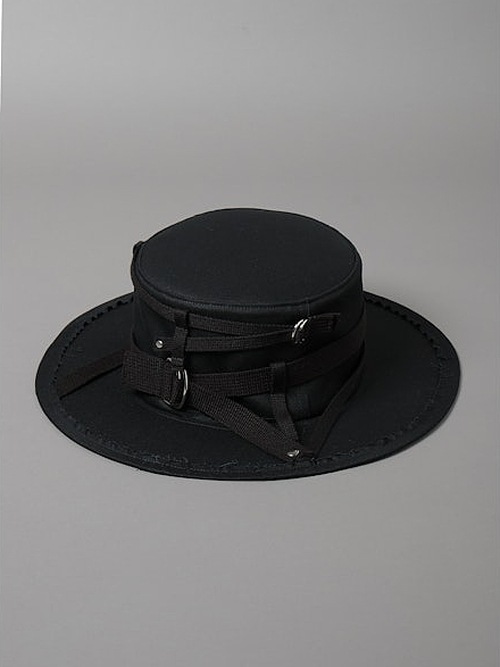 SALE30%OFF/Ground Y饦ɥ磻/SOFT CHINO CROSS HAT/BLACK.
