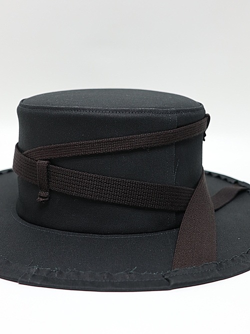 SALE30%OFF/Ground Y饦ɥ磻/SOFT CHINO CROSS HAT/BLACK.