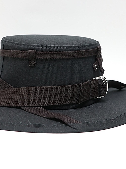 SALE30%OFF/Ground Y饦ɥ磻/SOFT CHINO CROSS HAT/BLACK.