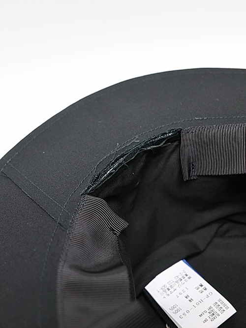 SALE40%OFF/Ground Y�����饦��ɥ磻/SOFT CHINO CROSS HAT/BLACK.