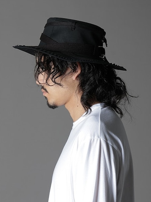 SALE30%OFF/Ground Y饦ɥ磻/SOFT CHINO CROSS HAT/BLACK.