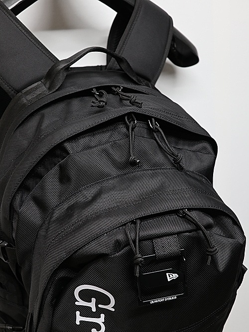 SALE20%OFF/Ground Y饦ɥ磻/NEWERA POLYESTER CARRIE PACK GY LOGO BLK WHT/BLACK