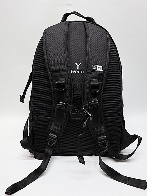 SALE20%OFF/Ground Y饦ɥ磻/NEWERA POLYESTER CARRIE PACK GY LOGO BLK WHT/BLACK