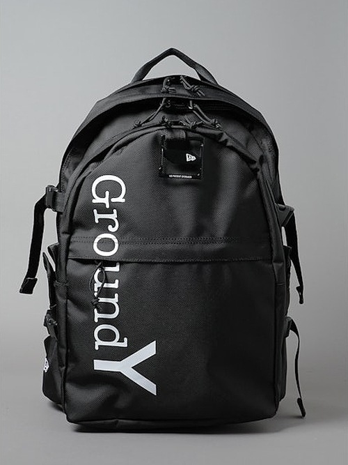 SALE20%OFF/Ground Y饦ɥ磻/NEWERA POLYESTER CARRIE PACK GY LOGO BLK WHT/BLACK
