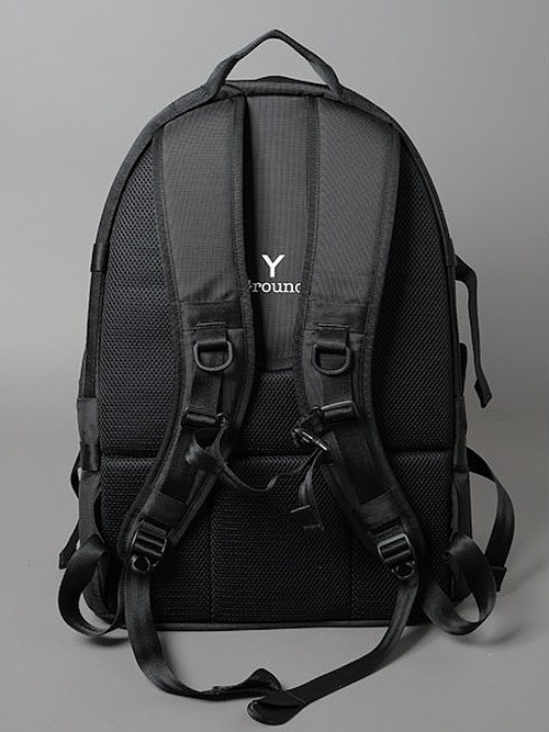 SALE20%OFF/Ground Y饦ɥ磻/NEWERA POLYESTER CARRIE PACK GY LOGO BLK WHT/BLACK