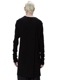 JULIUSꥦ/COTTON HIGH TWIST RIB CUT & SEWN5/BLACK