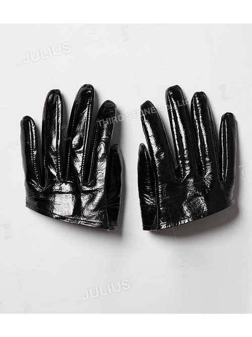 (ͽ)89ͽ/JULIUSꥦ/COATED COW SKIN ACCESSORY13/BLACK
