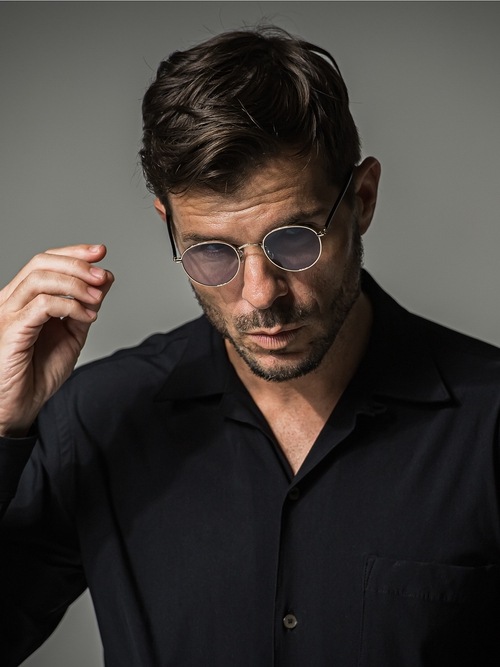 RESOUND CLOTHINGꥵɥ/Larry/GOLD BLUE