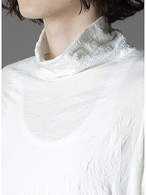 Ground Y�����饦��ɥ磻/CATCH WASHER BIG TURTLENECK T-LONG SLEEVES/BLACK