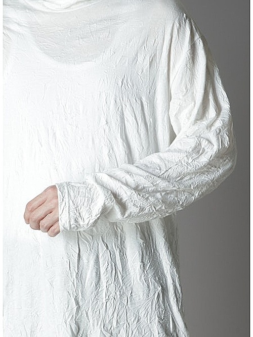 Ground Y�����饦��ɥ磻/CATCH WASHER BIG TURTLENECK T-LONG SLEEVES/BLACK