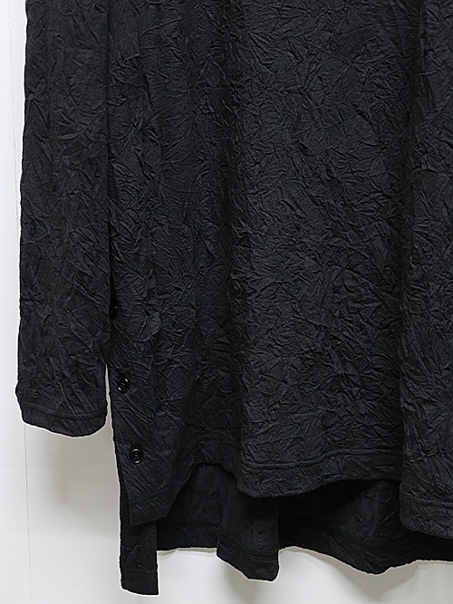 Ground Y�����饦��ɥ磻/CATCH WASHER BIG TURTLENECK T-LONG SLEEVES/BLACK