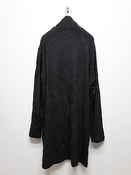 Ground Y�����饦��ɥ磻/CATCH WASHER BIG TURTLENECK T-LONG SLEEVES/BLACK