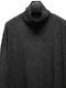 Ground Y�����饦��ɥ磻/CATCH WASHER BIG TURTLENECK T-LONG SLEEVES/BLACK