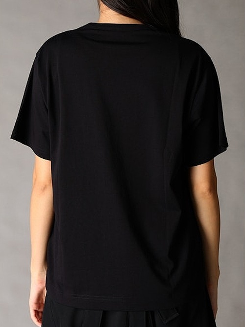 Ground Y�����饦��ɥ磻/26/- JERSEY ROSE T-SHIRT/BLACK