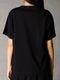 Ground Y�����饦��ɥ磻/26/- JERSEY ROSE T-SHIRT/BLACK