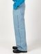 LAD MUSICIAN����å� �ߥ塼�������/12oz BLEACH DENIM STRAIGHT PANTS/FADE BLUE