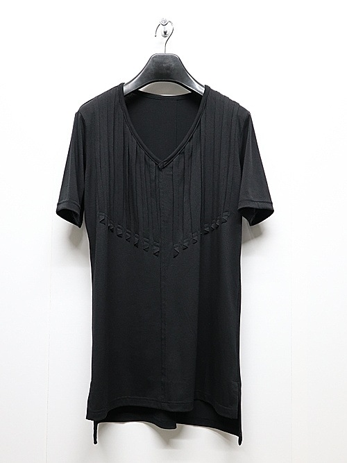 (ͽ���ʡ�3��4������ͽ��/kiryuyrik������奦����奦/BEATENJIKU Cut Frill-T/Black