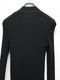 JULIUS����ꥦ��/COTTON/SILK RIB CUT & SEWN5/BLACK