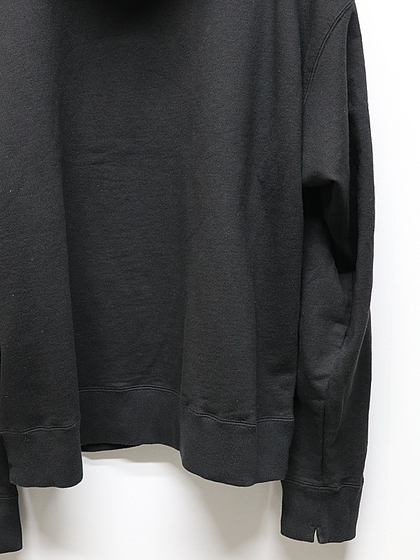 Maison MIHARA YASUHIRO���᥾�� �ߥϥ�䥹�ҥ�/French Terry  LEON PRINTED SWEAT HOODIE/BLACK
