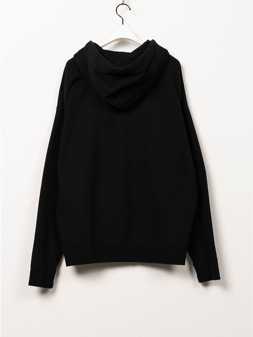 Maison MIHARA YASUHIRO���᥾�� �ߥϥ�䥹�ҥ�/French Terry  LEON PRINTED SWEAT HOODIE/BLACK