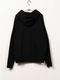 Maison MIHARA YASUHIRO���᥾�� �ߥϥ�䥹�ҥ�/French Terry  LEON PRINTED SWEAT HOODIE/BLACK
