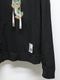 Maison MIHARA YASUHIRO���᥾�� �ߥϥ�䥹�ҥ�/French Terry  LEON PRINTED SWEAT HOODIE/BLACK