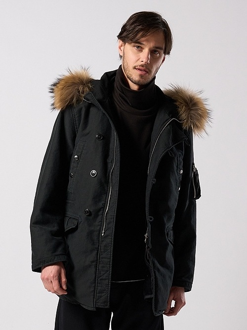 (ͽ���ʡ�10��11������ͽ��/wjk�����֥른��������/heavy moleskin N-3B/black