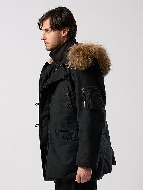 (ͽ���ʡ�10��11������ͽ��/wjk�����֥른��������/heavy moleskin N-3B/black