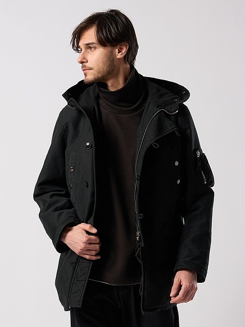 (ͽ���ʡ�10��11������ͽ��/wjk�����֥른��������/heavy moleskin N-3B/black