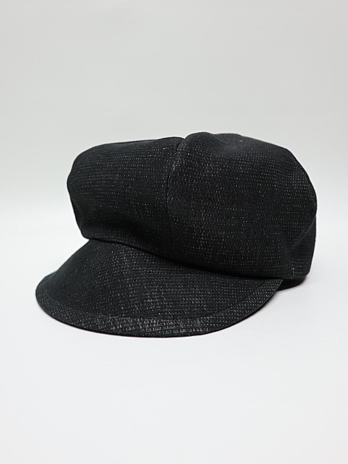 �㴰���nude:masahiko maruyama ���̡���:�ޥ��ҥ��ޥ���/Linen Double Cloth CASQUETTE/Black-Ecru
