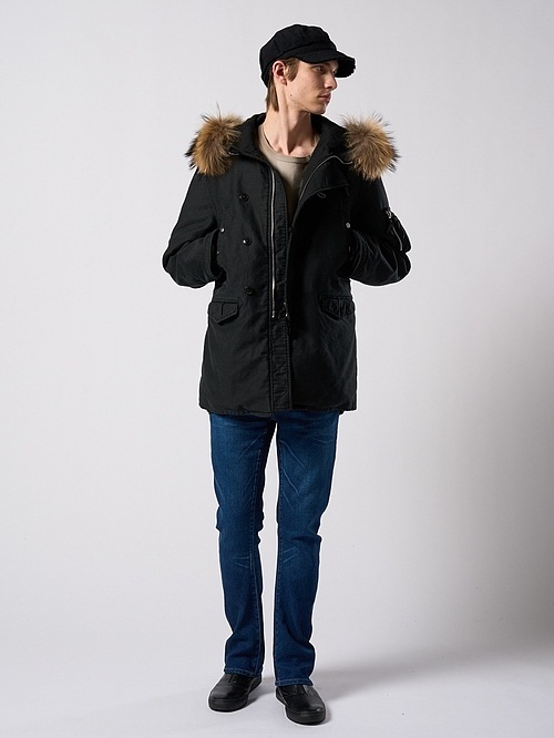 (ͽ���ʡ�10��11������ͽ��/wjk�����֥른��������/heavy moleskin N-3B/black