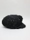 �㴰���nude:masahiko maruyama ���̡���:�ޥ��ҥ��ޥ���/Linen Double Cloth CASQUETTE/Black-Ecru