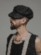 �㴰���nude:masahiko maruyama ���̡���:�ޥ��ҥ��ޥ���/Linen Double Cloth CASQUETTE/Black-Ecru