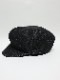 �㴰���nude:masahiko maruyama ���̡���:�ޥ��ҥ��ޥ���/Linen Double Cloth CASQUETTE/Black-Ecru
