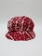�㴰���nude:masahiko maruyama ���̡���:�ޥ��ҥ��ޥ���/Linen Viyella Pigmant Print CASQUETTE/Ecru-Red