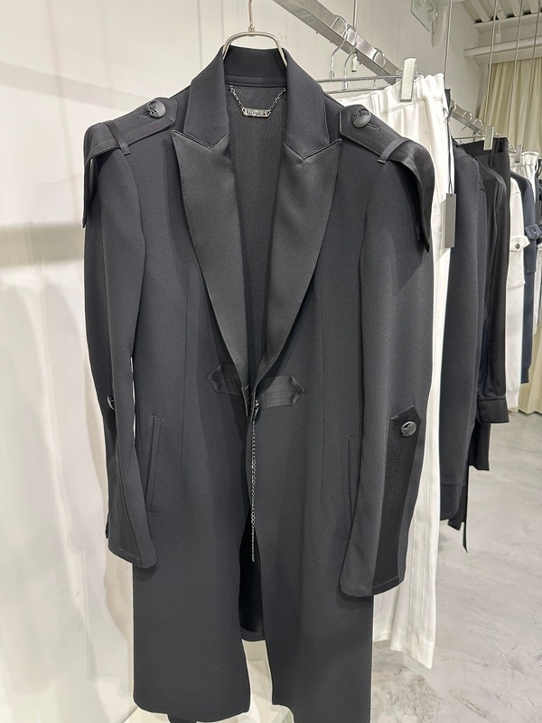 (ͽ���ʡ�8������9������ͽ��/kiryuyrik������奦����奦/Back Satin Goth Jacket��/Black