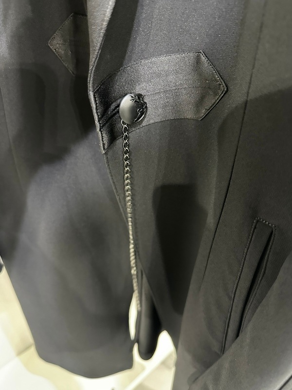 (ͽ���ʡ�8������9������ͽ��/kiryuyrik������奦����奦/Back Satin Goth Jacket��/Black