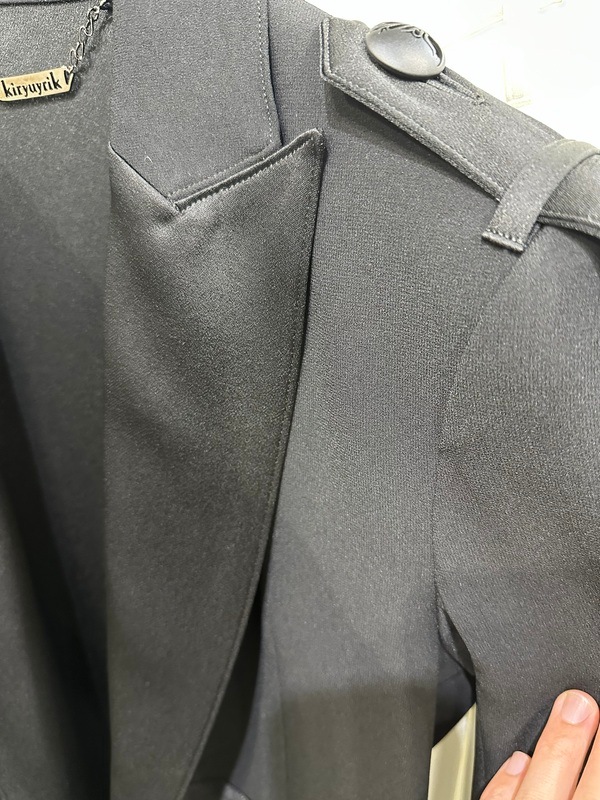 (ͽ���ʡ�8������9������ͽ��/kiryuyrik������奦����奦/Back Satin Goth Jacket��/Black